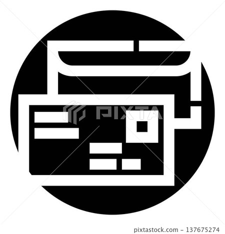Mail envelope sending communication letter icon concept Mail envelope sending communication letter icon concept 137675274