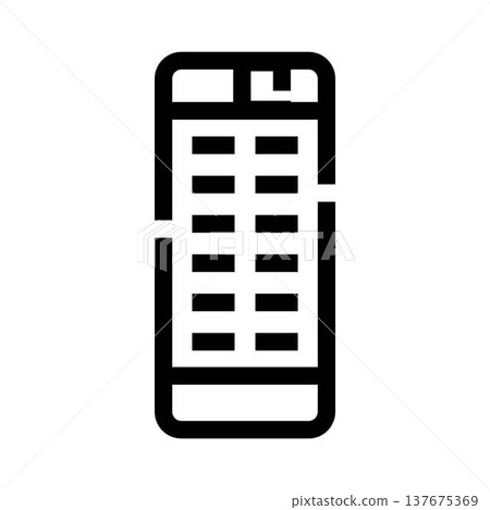 Remote control icon adjusting digital media electronics Remote control icon adjusting digital media electronics 137675369