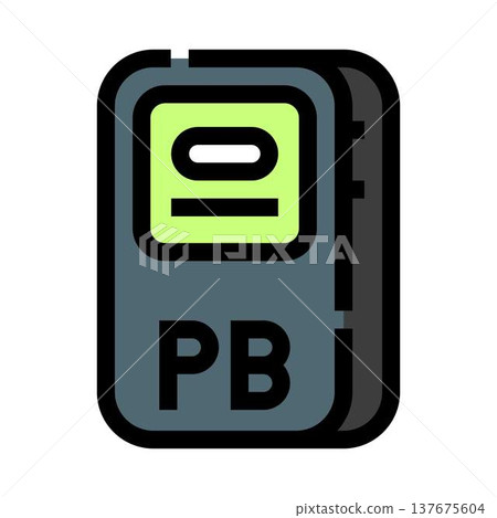 Petabyte data storage unit icon representing digital capacity Petabyte data storage unit icon representing digital capacity 137675604
