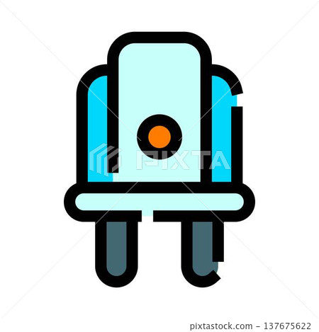 Electric power plug energy connection technology icon 137675622