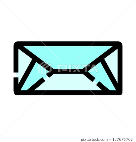 Email envelope icon sending digital message communication Email envelope icon sending digital message communication 137675702