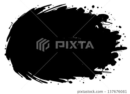 Abstract dark eye shape with grunge texture and smoky elements isolated on white background Abstract dark eye shape with grunge texture and smoky elements isolated on white background 137676081