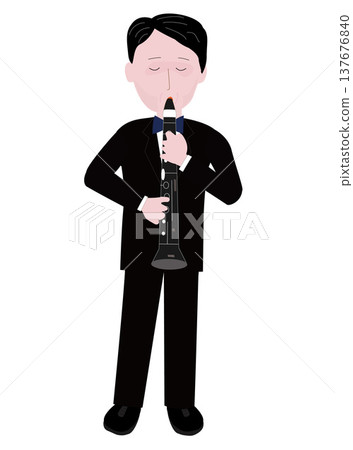 演奏樂器的樂手們。 137676840