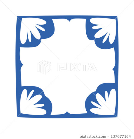 Tile Corner Frame Folk Tile Corner Frame Folk 137677164