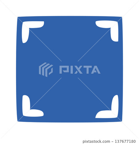 Square Frame Corners Abstract Square Frame Corners Abstract 137677180