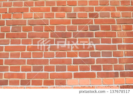 Red brick wall texture Red brick wall texture 137678517