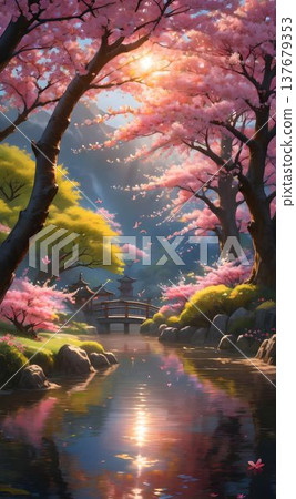 Sakurami Bridge ~The bridge where you can see the cherry blossoms~ 137679353