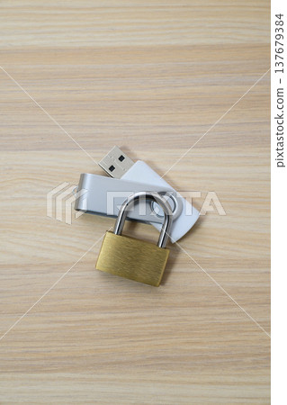 資訊保護措施以USB和掛鎖為代表。 137679384