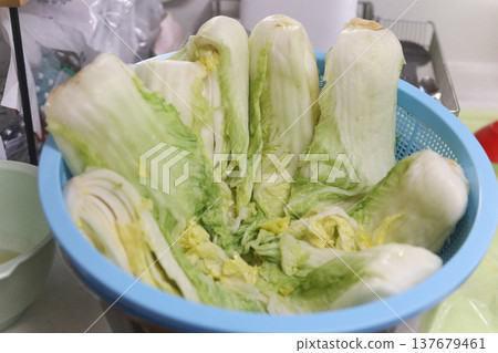 Salted Chinese cabbage 137679461