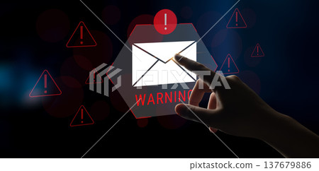 Email warning system and cybersecurity alert interface Parse Email warning system and cybersecurity alert interface Parse 137679886