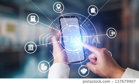 Online property search and real estate icons for rent and sale Gist Online property search and real estate icons for rent and sale Gist 137679907