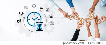 Time management and productivity optimization concept Parse 137680046