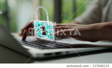 Cybersecurity Strategy to Protect Digital Business Assets Thunk 137680235
