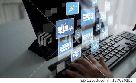 Digital gift card and online shopping system Funnel 137680293