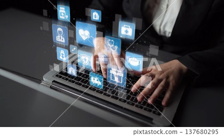 Healthcare and medical service system Funnel 137680295