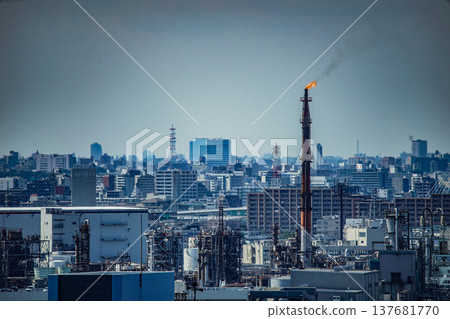 京濱工業區和東京大廈 京濱工業區和東京大廈 137681770