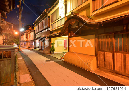 山口縣長門市田原山溫泉街、田原山溫泉街、昭和復古田原山溫泉 137681914