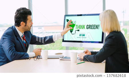 Green business transformation for modish corporate business 137682618