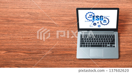 ESG environmental social governance policy for modish business 137682620