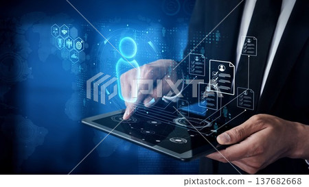 Digital Human Resource and Online Recruitment Technology Muxer Digital Human Resource and Online Recruitment Technology Muxer 137682668