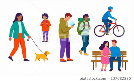 people on bike 137682880