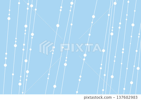明亮的雨景背景素材，淺藍色雨滴圖案，天氣圖片 137682983