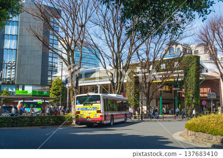 武藏野市的城市景觀，武藏峠站南出口 137683410