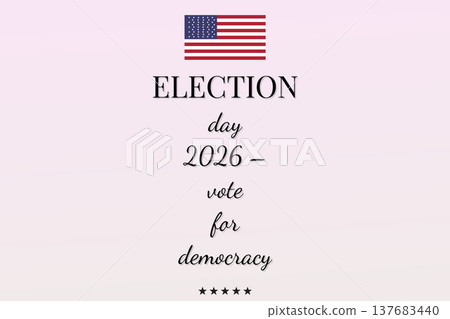 Election Day 2026 Vote For Democracy 137683440