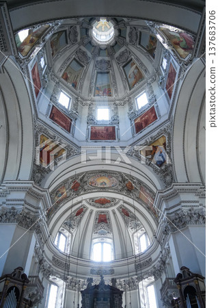 Austria - Salzburg Cathedral Austria - Salzburg Cathedral 137683706