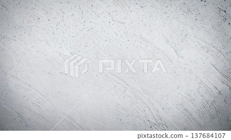 白色混凝土圖案背景紋理，16:9 寬高比，AI 生成材質。 137684107