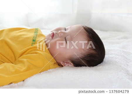 Baby to take a nap Baby to take a nap 137684279
