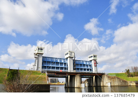 Shibakawa Floodgate_20 137685479