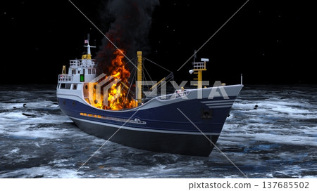 Fishing vessel Fishing vessel 137685502