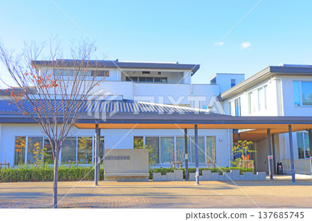 Scenery of Matsusaka Library in Matsusaka City, Mie Prefecture Scenery of Matsusaka Library in Matsusaka City, Mie Prefecture 137685745