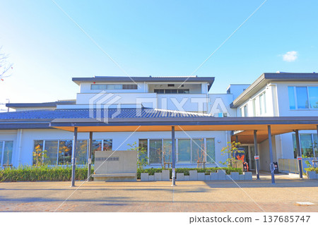 Scenery of Matsusaka Library in Matsusaka City, Mie Prefecture Scenery of Matsusaka Library in Matsusaka City, Mie Prefecture 137685747