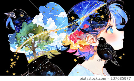 一個情緒不穩定的女孩 137685977