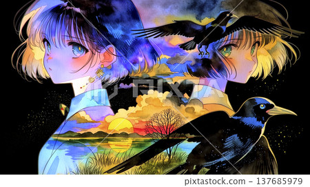 一個情緒不穩定的女孩 137685979