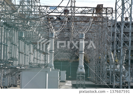 Equipment at Koyama Substation_05 Equipment at Koyama Substation_05 137687591
