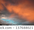 Clouds that turn red when knitted 137688021