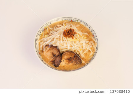 味噌拉麵（白色背景） 137688410