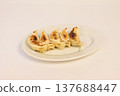 Gyoza white background 137688447