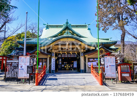 Suga Shrine, Shinjuku Ward, Tokyo (Suga Jinja) - Shrine Building 137688459