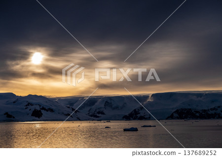 Antarctic landscape near Neko Harbour Antarctic landscape near Neko Harbour 137689252