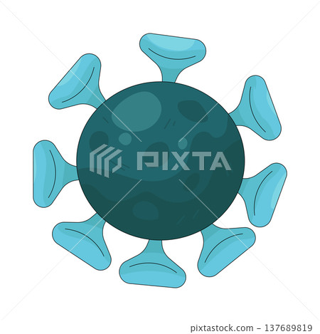 Illustration of Bacteria Illustration of Bacteria 137689819