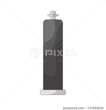 Illustration of oxygen tank 137689830