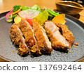 High-class pork cutlet 137692464