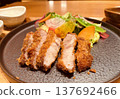 High-class pork cutlet 137692466