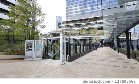 Yurikamome Line, Takeshiba Station, Exit 2B Yurikamome Line, Takeshiba Station, Exit 2B 137693562