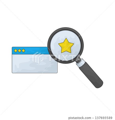 Illustration of favorite search 137693589