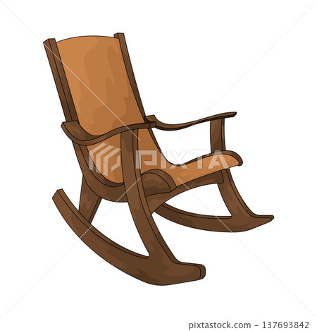 Illustration of Rocking Chair 137693842